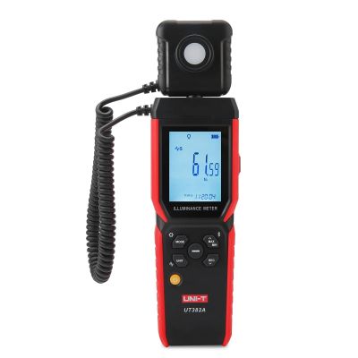 UNI-T Digit Light Meter 400000 Lx Photometer 999 Data storagelux Meter UT382A illuminance Measuring Instrument