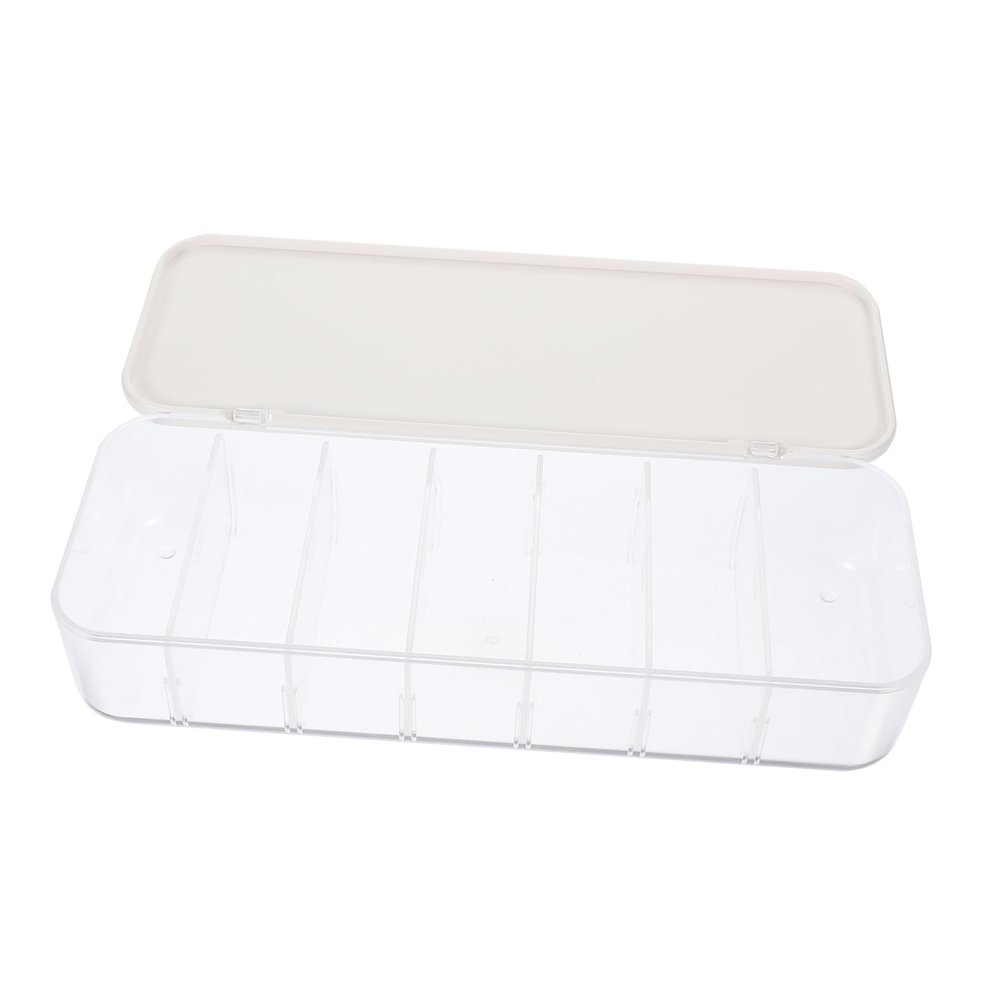 Ciieeo Cord Organizer Box Cover Cord Storage Box for Desk Wire Holder for Office