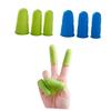 PartyKindom 36pcs Gaming Finger Sleeves Gel Finger Cots for Cutting Hand Protector Silicone Cover for view 3