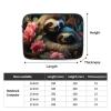 12 inch Laptop Sleeve Bag A sloth and a baby sloth Laptop Bag Shockproof Computer Carrying Cover Slim Briefcase Handbag view 2