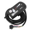 E Lithium Baery LED Fuel Meter S800 Display, Horizontal B/W Screen Horizontal Black and White Screen, E bike Retrofit Control Panel(48V) view 1