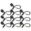 XQSMWF 10 pcs USB Media HUB Wiring Adapter Harness(GEN1) Compatible with Ford SYNC 2-SYNC 3 Retrofit Replace HC3Z-19A387-B HU5Z-19A387-A view 1
