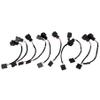 XQSMWF 10 pcs USB Media HUB Wiring Adapter Harness(GEN1) Compatible with Ford SYNC 2-SYNC 3 Retrofit Replace HC3Z-19A387-B HU5Z-19A387-A view 2