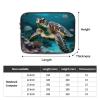 12 inch Laptop Sleeve Bag Ocean Animal Turtle Laptop Bag Shockproof Computer Carrying Cover Slim Briefcase Handbag view 2