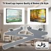 AIDITIYMI Replacement Base Stand TV Legs Compatible with Hisense TV 65U8HQ 65U8H 65U8HQTUK view 2