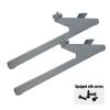 AIDITIYMI Replacement Base Stand TV Legs Compatible with Hisense TV 65U8HQ 65U8H 65U8HQTUK view 4