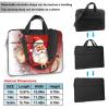 14 inch Laptop Tote Bag Men Women Christmas Santa Claus Shoulder Laptop Sleeve Briefcase Messenger Computer Bag view 2