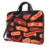 15.6 inch Laptop Tote Bag Men Women Bacon Shoulder Laptop Sleeve Briefcase Messenger Computer Bag view 1