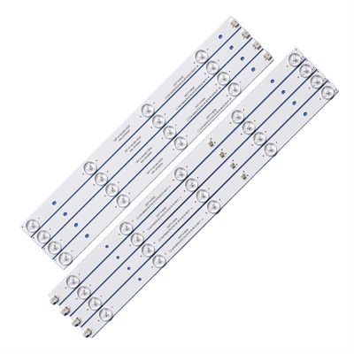 UFDIPLMY 4PCS LED Backlight Strip 9 Lamp Compatible with FLTV-42K11 0D416D09-ZC21AG-04 303TT416036 0DT-41.6(GJM)-0D30 United LED42HS27 3V/LED