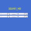 UFDIPLMY LED Backlight 5 Lamp Compatible with LIG 32" TV SSC_32LJ61_BOE(FHD) EAV63632401 32LJ610V HC320DUN-ABSL1-A14X 32LF510B 32LH590U SVL320AL5 view 2