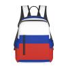NOUZU Russian Flag Print Laptop Backpack For Women Men Casual Daypack Bookbag For Work Business Outdoor Travel, Black, SB-122 view 1