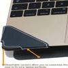 Broonel - Profile Series - Blue Leather Laptop Case Compatible with Dynabook Portg X40-K 14" Laptop view 4