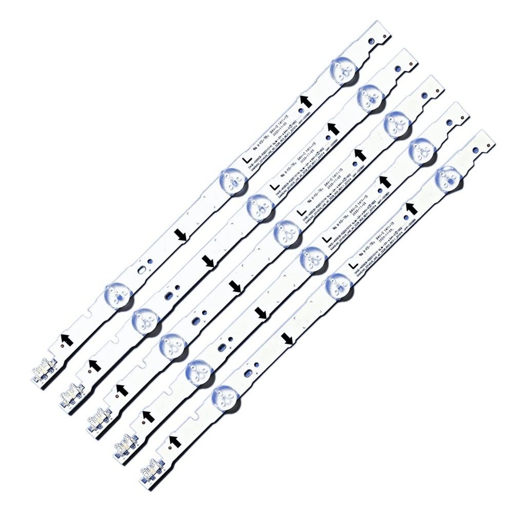 UFDIPLMY Kit LED Backlight Strips Compatible with Samsung UE40H6400AW UE40H6600 UE40H6500S UE40H7000SL UE40J6240AK UE40J6200AW UE40H5000AK UE40J5100