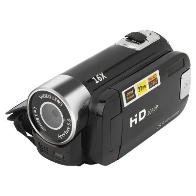 Denash Video Camera Camcorder, 16X Digital Zoom, 2.7 Inch Colourful Display Screen, 4K Video Resolution 48M Image Resolution for