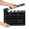 Andoer Acrylic Clapboard, Film Clapboard, Film Director's Board, Action Scene Cut, Clapboard Board, Whiteboard Film, Dry Erase, Type 4, Black view 1