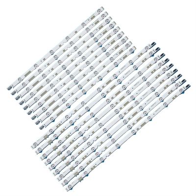 UFDIPLMY 18PCS LED Backlight Strip Compatible with UA55JS7200 UE55JU6800 UE55JU6850 UE55JU6870U V5DR_550SCA_R0 V5DR_550SCB_R0 BN96-38481A BN96-38482A