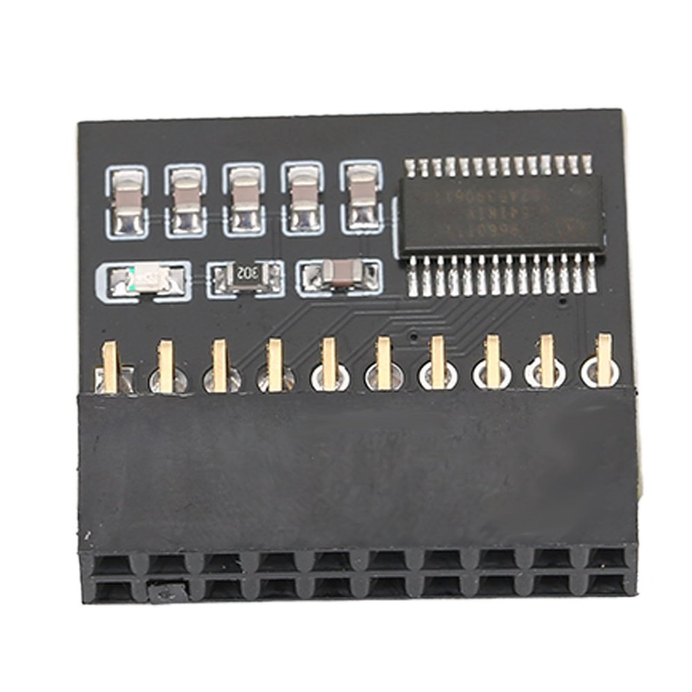 MUNEFE TPM 1.2 Encryption Security Module, LPC Standal Crypto Procr, 20Pin Independent Encryption Procr for PC