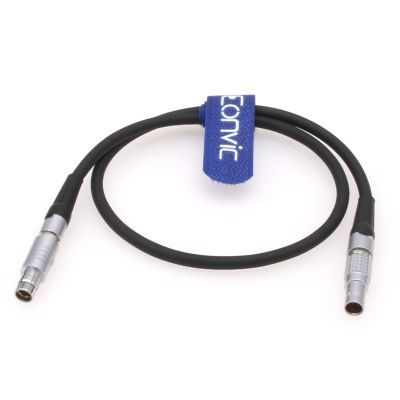 Eonvic 0B 6 Pin Male to RS 3 Pin Male Run/Stop Power Cable for Teradek RT Arri Alexa Camera