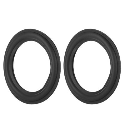 5/4 Inches Speaker Repair Parts, Rubber Speaker for Swans Speaker Black Disc Repair Kits (4 Inch)