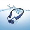 Bone Conduction Headphones Underwater Headphones For Swimming Bone Conduction Wireless Earbuds Swimming Headphones Open Ear Headphones Built-In Mic Sports Headset With 16G Memory Swimming blue view 1