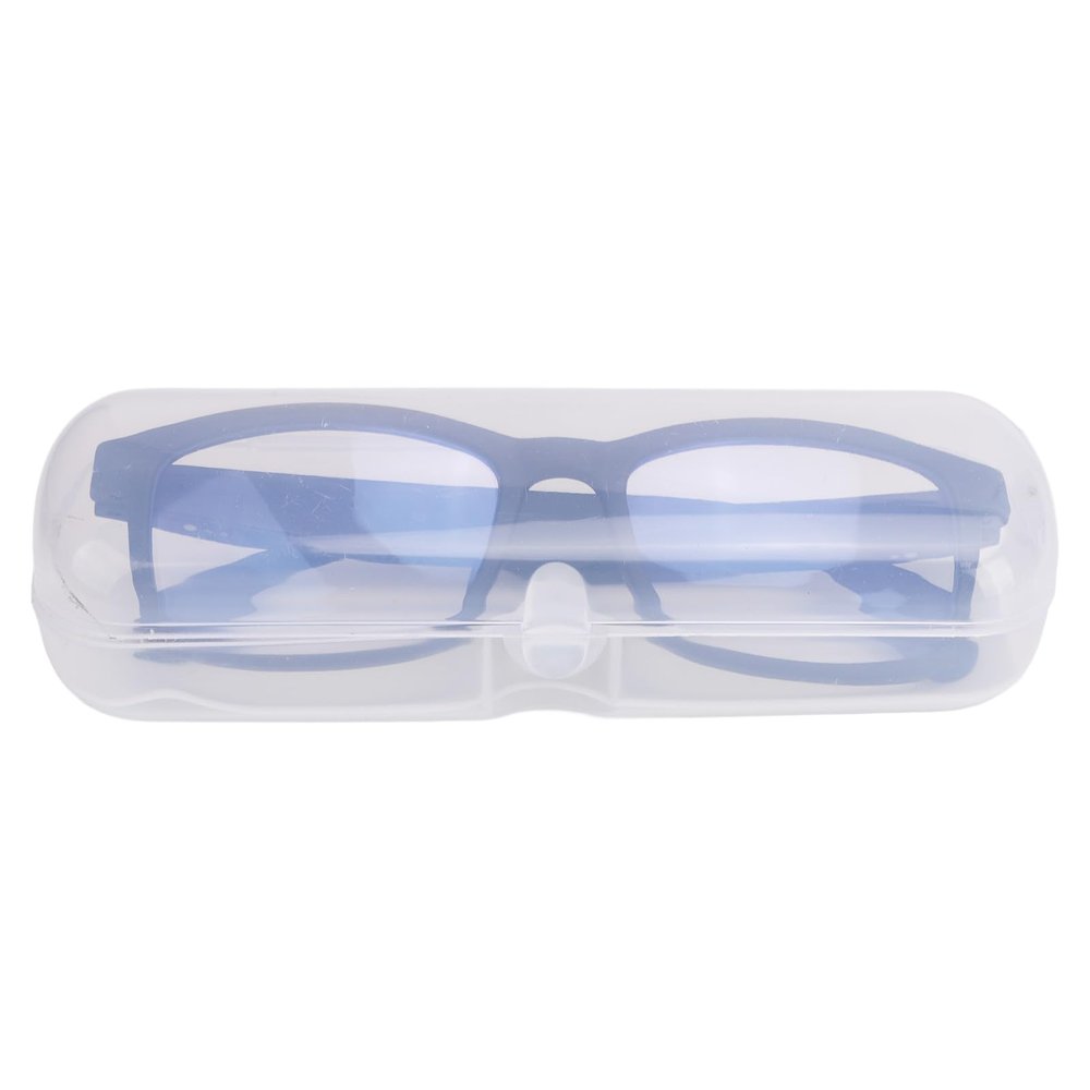 GOWENIC Smart Sunglasses Sound Glasses with Mic, 160mAh Music Glasses with Blue Light Filter Touch Voice Assistant Outdoor Cycling 5.3 Glasses, 32.81 to 49.21ft Connection Range, Default