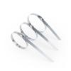 100Pcs 304 Stainless Steel Cable Ties Width 7.9mm Heavy Duty Self-Locking Multi-Purpose Metal Exhaust Wrap 100/200/300/500/550mm(Color:7.9mm x 450mm) view 4