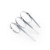 100Pcs 304 Stainless Steel Cable Ties Heavy Duty Self-Locking Multi-Purpose Metal Exhaust Wrap(Color:4.6mm x 200mm), WANGZC001 view 3