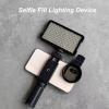 Selfie Fill Light Rechargeable Selfie Light Clip Fill Light Adjustable Brightness Portable Photographic Video Light for All Phones view 4