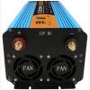 Voltage Converter 12 V 230 V Pure sine Wave 1500 W car Inverter with LCD Display and USB Connection + 2AC sockets + Remote Control Suitable for Cars, Camping, Travel,12V-3000W (24V 4500W) view 3