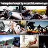 Voltage Converter 12 V 230 V Pure sine Wave 1500 W car Inverter with LCD Display and USB Connection + 2AC sockets + Remote Control Suitable for Cars, Camping, Travel,12V-3000W (24V 4500W) view 4