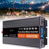 4000w 5000w 6000w Pure Sine Wave Inverter 12v/24v/48v/60v to 220v Car Converter Power Inverter, Widely Used in Air Conditioners, Home Theaters, Power Tools,4000W-12Vto220V (4000W 60Vto220V) view 1