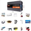 4000w 5000w 6000w Pure Sine Wave Inverter 12v/24v/48v/60v to 220v Car Converter Power Inverter, Widely Used in Air Conditioners, Home Theaters, Power Tools,4000W-12Vto220V (4000W 60Vto220V) view 2