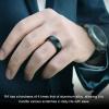 Akozon R4 Smart Ring, Ceramic NFC Ring for and, Men and Women, High Performance Distance, Builtin Cloud Services, No Charging Needed (Inner view 2