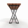 X-shape Table Legs, Table Home Office Desk Workspace, Metal Table Legs for Unique Home Decor, N213 view 2