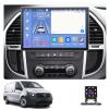 AZUIQIMENG NEW 13.3 inch Multifunctional Car Screen for Mercedes-Benz Vito/Viano 2016-2023,Android Car Radio Stereo,Touch Screen Auto Navigation System with Carplay GPS WiFi Bluetooth FM Mirror Link(S view 1