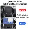 AZUIQIMENG NEW 13.3 inch Multifunctional Car Screen for Mercedes-Benz Vito/Viano 2016-2023,Android Car Radio Stereo,Touch Screen Auto Navigation System with Carplay GPS WiFi Bluetooth FM Mirror Link(S view 2