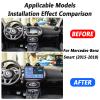 AZUIQIMENG NEW 13.3 inch Multifunctional Car Screen for Mercedes-Benz Smart (2015-2018),Android Car Radio Stereo,Touch Screen Auto Navigation System with Carplay GPS WiFi Bluetooth FM Mirror Link(Size view 2