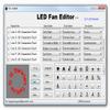 PowerTRC 2 Sets of LED Programmable Message Fan with Customized Drawing - USB Powered (Blue Led) view 3