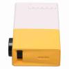 Portable Mini Projector, 1080P HD Multimedia Interface Projector with USB, AV, Card Slot, 200lm, Built in Speakers for Home Theater, Travel, Camping (US Plug) view 1
