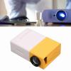 Portable Mini Projector, 1080P HD Multimedia Interface Projector with USB, AV, Card Slot, 200lm, Built in Speakers for Home Theater, Travel, Camping (US Plug) view 4