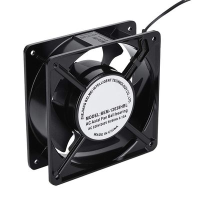 120mm High Speed Axial Fan with Double Ball Bearing 28W 200 to 240V Metal Cooling Fan for Household Appliances Welding Machines