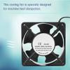 120mm High Speed Axial Fan with Double Ball Bearing 28W 200 to 240V Metal Cooling Fan for Household Appliances Welding Machines view 4
