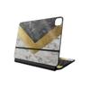 Glossy Glitter Skin Compatible with Apple Magic Keyboard for iPad Pro 13inch (M4) 2024 - Modern Marble - Premium 3M Vinyl Protective Decal Cover - Easy to Apply | Crafted in The USA by MightySkins view 1
