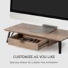 Anji Mountain Monitor Stand - Desktop Organizer & Laptop Riser, Ergonomic Monitor Riser, Space-Saving Monitor Stand for Desk, Durable Construction, Easy Assembly, Ideal for Home & Office,Biscotti view 4