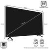 Sony - 75" Class BRAVIA 3 LED 4K UHD Smart Google TV - K75S30C view 3