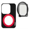 Kase Smartphone Optical Glass Filter Kit Magnetic Plate + CPL Compatible with iPhone 15 Pro view 1