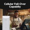 Hitron D60 5G Cellular Router with Sim Card Slot | AX3000 WiFi 6 Router with Mesh WiFi | Certified with T-Mobile, AT&T, US Cellular | Nano SIM, eSIM for Dual Failover Capability |Model # D60 5G view 4