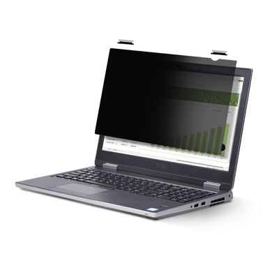 StarTech.com 14-inch 16:10 Flip-Up Privacy Screen with Touch, Laptop Security Shield, Anti-Glare Blue Light Filter