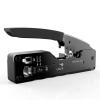 6P 8P RJ45 Connector Crimping Pliers Crystal Head Dovetail Clamp for Cat5e Cat6 Cat 7 Network Cable Crimping Tool RJ 45(Color:Silver) view 1