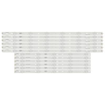 UFDIPLMY LED Backlight Strip Compatible with Philips LB-PF3030-GJABL506X12AGM2-R/L-H LB-PF3030-GJD2P5500612AG82 50AH42L 500TT68 500TT67 50PUH6400